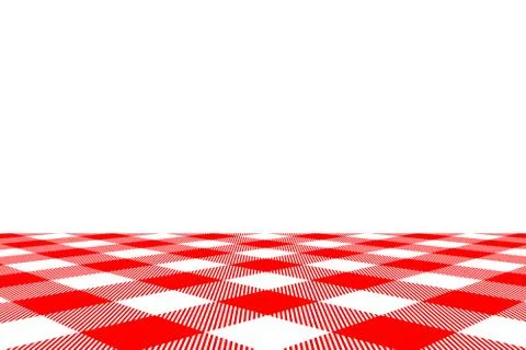 Red Gingham seamless pattern. Texture from rhombus/squares for - plaid, table 스톡 일러스트