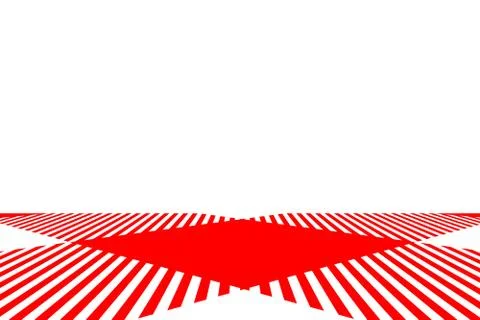 Red Gingham seamless pattern. Texture from rhombus/squares for - plaid, table Illustrazione stock