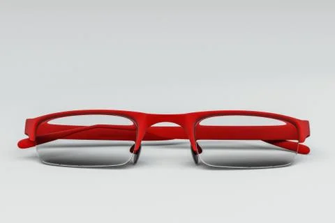 Red glasses Stock Illustration
