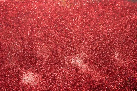 Red Glitter Background Foto stock