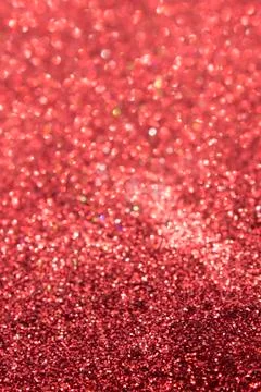 Red Glitter Background Stock Photos