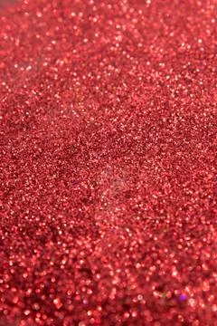 Red Glitter Background Stock Photos