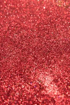 Red Glitter Background Stock Photos