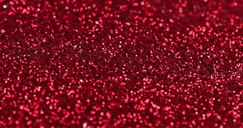 Red glitter. Stock Footage 237873967