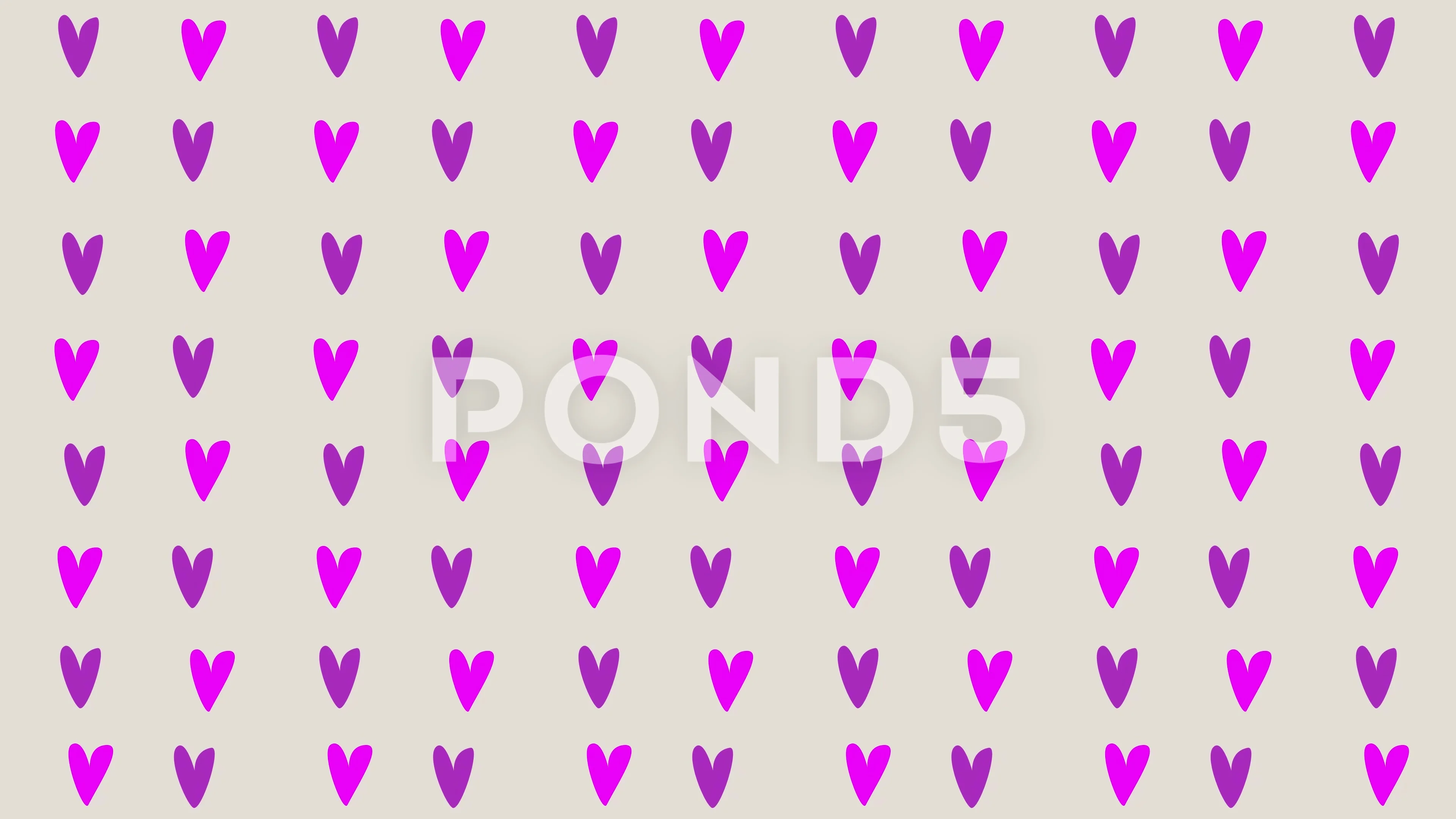 Pink Heart Glitter Design Sticker