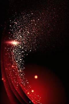 Red glitter texture abstract background Illustrazione stock