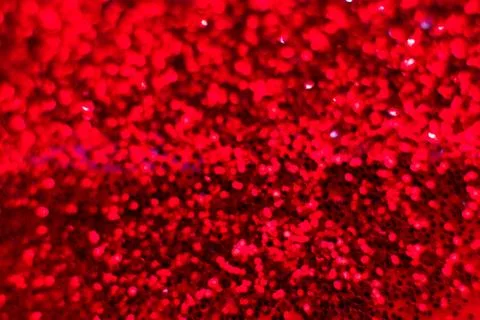 Red glitter texture. Festive sparkling sequins background closeup. Wpaper for Stock Illustration