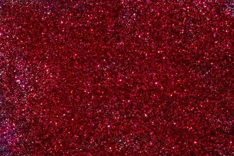 Red glitter texture Stock Photos