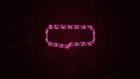 Red Glitter Trail Animation on Dark Background for Celebration and Magic Stock Footage 344516064