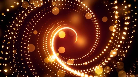 Red Glitter Twirls Stock Footage 94855961