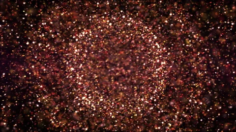 Red Glitter Waves loop animation Stock Footage 233757800