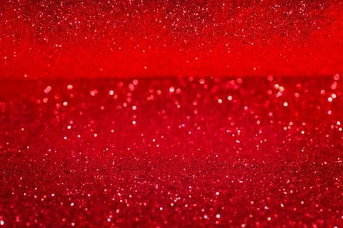 Red glittered surface Foto stock