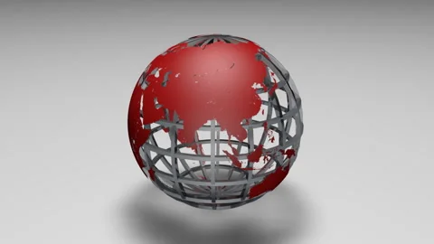 Red Globe Video stock 327606902