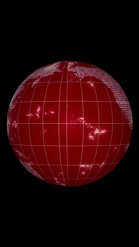 Red Globe Loop 스톡 동영상 335129555