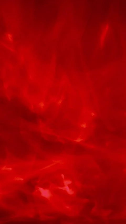 Red glossy plastic surface ripples shimmer under soft light creating fluid abstr Stock Footage 332007290
