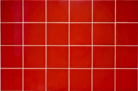 Red glossy tile background for Graphic and artwork Stock Photos
