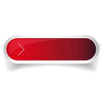 Red glossy web bar button vector Stock Illustration