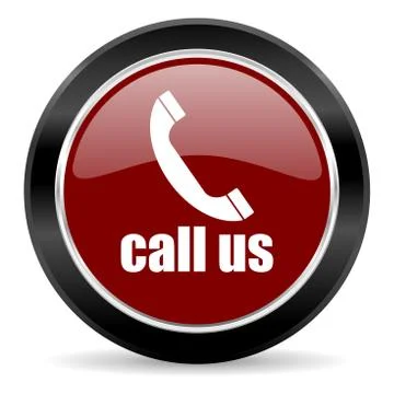 Red glossy web button Stock Illustration