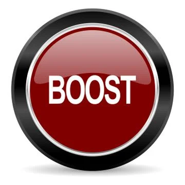 Red glossy web button Stock Illustration