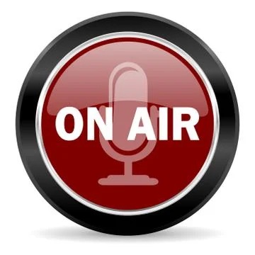 Red glossy web button Stock Illustration