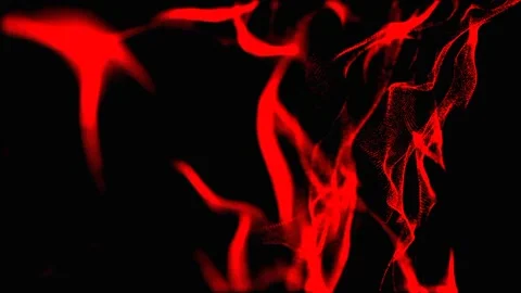 Red Glow Dotted Sheet Slow Motion Loop Stock Footage 220196844