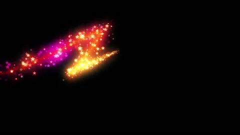 Red glow particle stroke trail line effect animation Vídeos de archivo 149044225