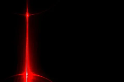 Red glow wave. lighting effect abstract background for your business. イラスト素材