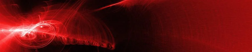 Red glow wave. lighting effect abstract background Stock Illustration