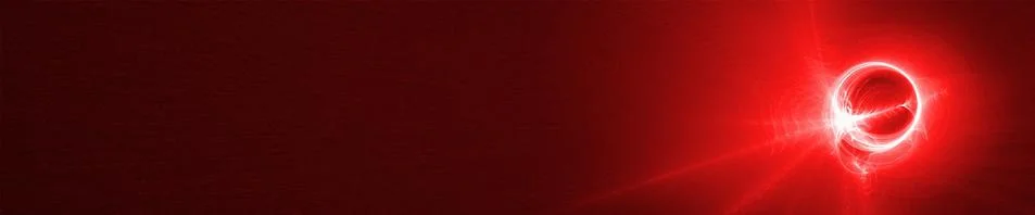 Red glow wave. lighting effect abstract background Stock Illustration