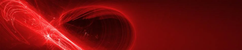 Red glow wave. lighting effect abstract background Stock Illustration