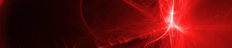 Red glow wave. lighting effect abstract background Stock Illustration