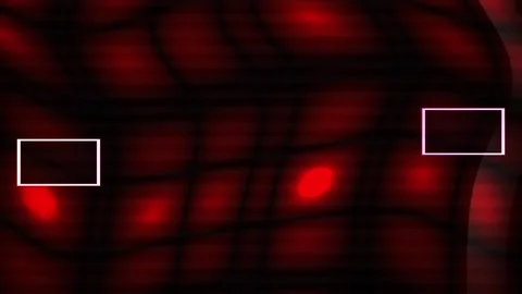 Red Glowing Background with Rectangular Boxes. Stock Footage 336255995