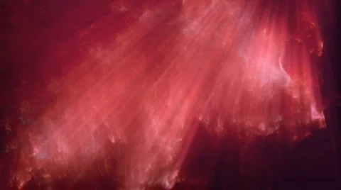 Red glowing clouds background d2403D Stock Footage 452103