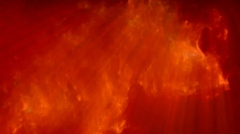 Red glowing clouds background d2403E Stock Footage 452104