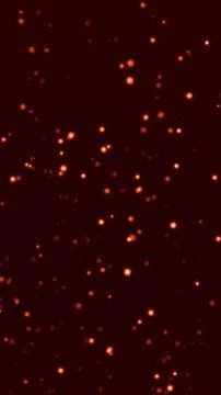Red glowing embers 库存插图