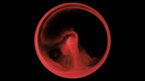Red glowing energy flowing in magic crystal ball - seamless (FULL HD) 스톡 동영상 61483181