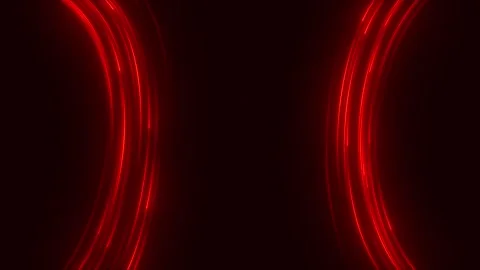 Red glowing looping animation of lines Stock Footage 303799550