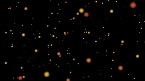 Red glowing particles vertical all the video rising on black background wit.. Stock Footage 313155588