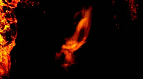 Red Glowing Water Stock-Footage 11812374
