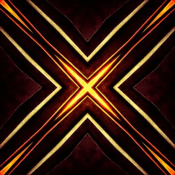 Red gold pattern Illustration background image Stock Illustration