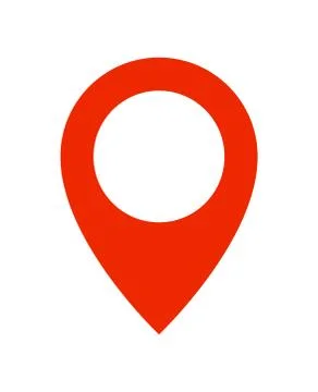 Red Gps point. Vector Illustration Stock Illustration