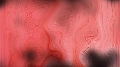 Red gradient abstract marble liquid line wave Stock Illustration