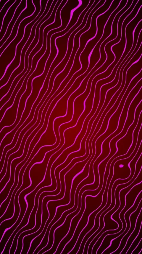 Red Gradient Abstract Wavy Lines Background Stock Footage 314259945
