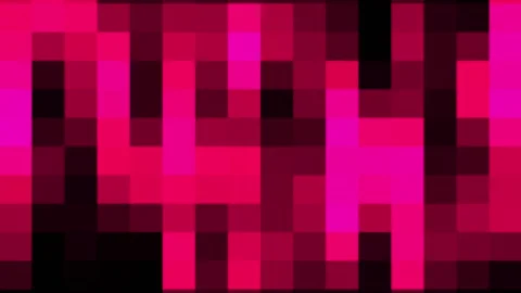 Red gradient animated pixel background for motion design Stock Footage 308539165