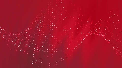 Red gradient background with blink motion wave overlay Stock Footage 305054220