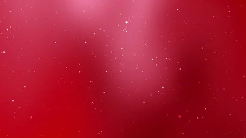 Red gradient background features many tiny white sparkling lights Video stock 297623638