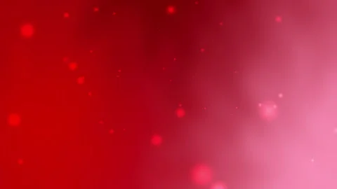 Red gradient background features small bright red particles Vidéo 297622413