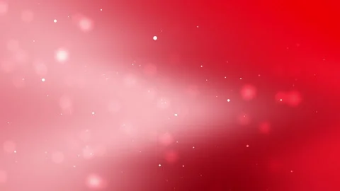 Red gradient background features soft white glowing lights. Stock Footage 310338025