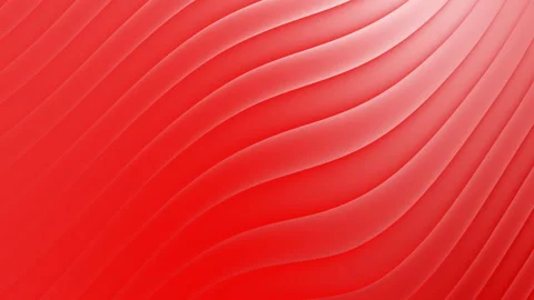 Red gradient background with slightly raised wavy lines Stock Footage 285126931