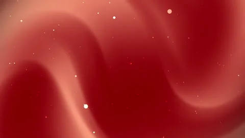 Red gradient background with white and red dots. Stock Footage 279862853